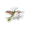 Hummingbird Tribal Whimsical Fantasy Ink Art Die-Cut Magnets 2 X / 1 Pc Home Decor