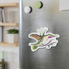 Hummingbird Tribal Whimsical Fantasy Ink Art Die-Cut Magnets Home Decor