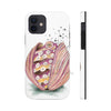 Octopus In The Shell Bubbles On White Art Mate Tough Phone Cases Iphone 12 Case