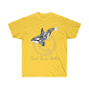 Orca Whale Tribal Tattoo Black Ink Art Ultra Cotton Tee Daisy / S T-Shirt