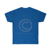 Sea Turtles Love Blue Cameo Watercolor Art Dark Unisex Ultra Cotton Tee T-Shirt
