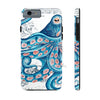 Blue Pink Octopus Vintage Map Nautical Art Mate Tough Phone Cases Iphone 6/6S Case