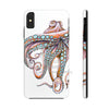 Dancing Octopus Pink On White Art Mate Tough Phone Cases Iphone Xs Max Case