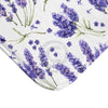 Lavender Purple Violet Pattern Chic Bath Mat Home Decor