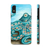 Teal Green Octopus Bubbles And The Sea Art Mate Tough Phone Cases Iphone Xr Case