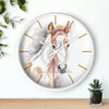 Appaloosa Horse Colt Pony Watercolor Art Wall Clock Home Decor