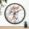 Appaloosa Horse Colt Pony Watercolor Art Wall Clock Home Decor
