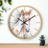 Appaloosa Horse Colt Pony Watercolor Art Wall Clock Home Decor