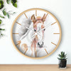 Appaloosa Horse Colt Pony Watercolor Art Wall Clock Home Decor