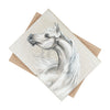 Arabian Horse Pencil Drawing Fine Art Ceramic Photo Tile Home Decor