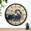 Black Swan Music Vintage Chic Art Wall Clock Home Decor