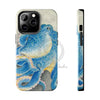Blue Octopus Watercolor Ink Art Mate Tough Phone Cases Iphone 13 Pro Case