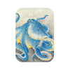 Blue Octopus Watercolor Ink Ii Art Bath Mat 24’ × 17’ Home Decor