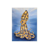 Blue Ring Octopus And Bubbles Art Ceramic Photo Tile 6 × 8 / Matte Home Decor
