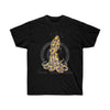 Blue Ring Octopus And Bubbles Art Dark Unisex Ultra Cotton Tee Black / S T-Shirt