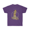 Blue Ring Octopus And Bubbles Art Dark Unisex Ultra Cotton Tee Purple / S T-Shirt