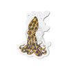 Blue Ring Octopus And The Bubbles Art Die-Cut Magnets 4 X / 1 Pc Home Decor