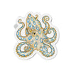Blue Ring Octopus Tentacles Kraken Ink Art Die-Cut Magnets 2 X / 1 Pc Home Decor