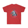 Born Free Orca Whale Color Splash Ink Watercolor Art Dark Unisex Ultra Cotton Tee Red / S T-Shirt