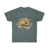 Brown Octopus Art Dark Unisex Ultra Cotton Tee Heather / S T-Shirt
