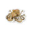 Brown Octopus Tentacles Kraken Art Die-Cut Magnets 3 X / 1 Pc Home Decor