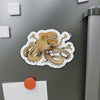 Brown Octopus Tentacles Kraken Art Die-Cut Magnets Home Decor