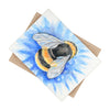 Bumble Bee Watercolor Art Ceramic Photo Tile Home Decor