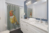 Canadian Birds Series: Rufous Hummingbird Art Shower Curtain Home Decor