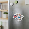 Corgi Dog And The English Flag Art Die-Cut Magnets Home Decor