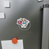 Corgi Dog And The English Flag Art Die-Cut Magnets Home Decor