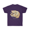 Cute Bengal Cat Kitten Nap Watercolor Art Dark Unisex Ultra Cotton Tee Purple / S T-Shirt
