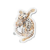 Cute Bengal Kitten Stretch Watercolor Art Die-Cut Magnets 6 × / 1 Pc Home Decor