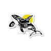 Cute Orca Whale Sun Tribal Ink Art Die-Cut Magnets 5 X / 1 Pc Home Decor