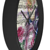 Floral Songs Music Vintage Shabby Chic Art Wall Clock Home Decor