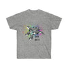 Free Orca Whales Pod Splash Watercolor Ultra Cotton Tee Sport Grey / S T-Shirt