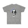 Free Orcas! Orca Whale Ink Art Ultra Cotton Tee Sport Grey / S T-Shirt