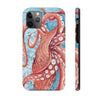 Giant Pacific Octopus Red Vintage Map Watercolor Art Case Mate Tough Phone Cases Iphone 11 Pro