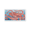 Giant Pacific Octopus Vintage Map Watercolor Art Die-Cut Magnets 3 X / 1 Pc Home Decor