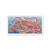 Giant Pacific Octopus Vintage Map Watercolor Art Die-Cut Magnets 5 X / 1 Pc Home Decor