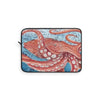 Giant Pacific Red Octopus Tentacles Vintage Map Art Laptop Sleeve 15