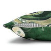 Green Octopus Kraken Tentacles Watercolor Ink Art Spun Polyester Square Pillow Case Home Decor