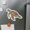 Green Sea Turtle Art Die-Cut Magnets Home Decor