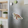 Green Sea Turtle Art Die-Cut Magnets Home Decor