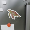Green Sea Turtle Art Die-Cut Magnets Home Decor