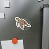 Green Sea Turtle Art Die-Cut Magnets Home Decor