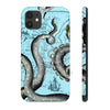 Grey Blue Octopus Tentacle Vintage Map Case Mate Tough Phone Cases Iphone 11