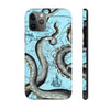 Grey Blue Octopus Tentacle Vintage Map Case Mate Tough Phone Cases Iphone 11 Pro