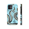 Grey Blue Octopus Tentacle Vintage Map Case Mate Tough Phone Cases Iphone 12 Mini