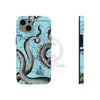 Grey Blue Octopus Tentacle Vintage Map Case Mate Tough Phone Cases Iphone 13