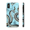 Grey Blue Octopus Tentacle Vintage Map Case Mate Tough Phone Cases Iphone X